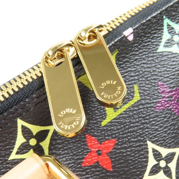 Louis Vuitton Alma PM Vintage Studded Spike Handbag Nume Leather Noir - Picture 9 of 13